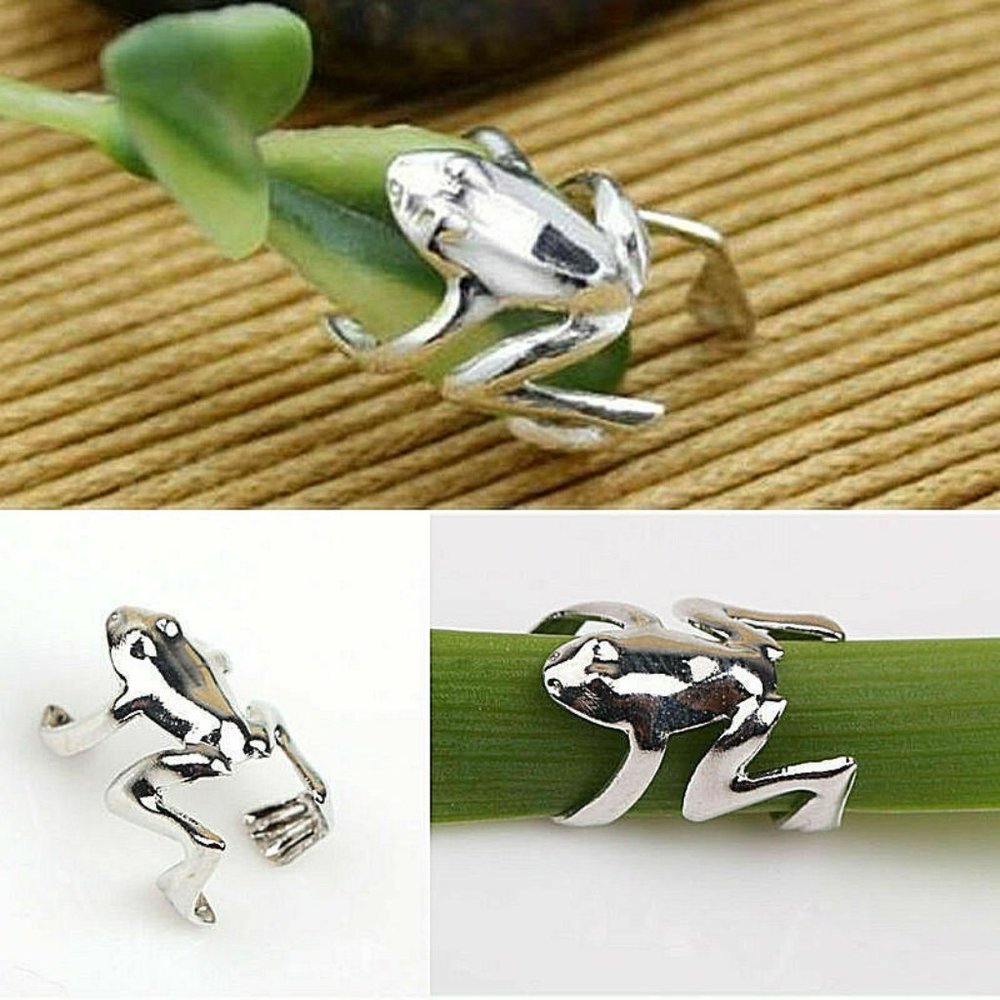 COPY - FROG Ear Cuff Frog Earring Ear Crawler